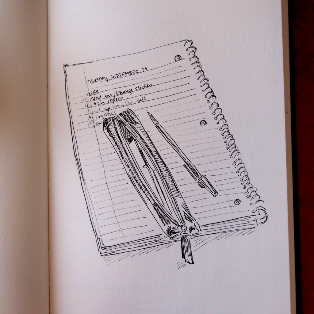 everyday objects office supplies nearly daily doodles nearlydailydoodles caitlin marquis 2015